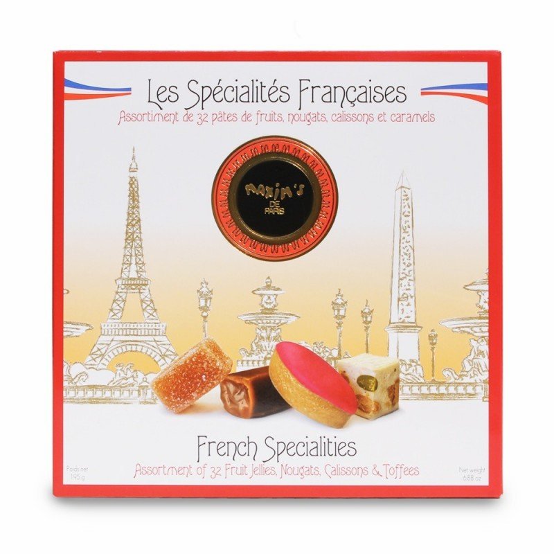 Assortment of French specialties, 32 pces-Confectionery-Maxim's shop