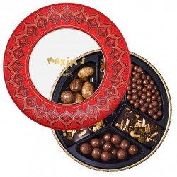 Round Tin Chocolate Temptation, 9.5oz-Chocolate-Maxim's shop