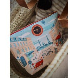 Zip Pouch “Bonjour Paris”-Welcome to Paris-Maxim's shop