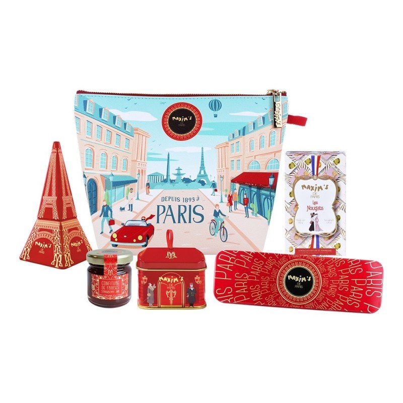 Zip Pouch “Bonjour Paris”-Welcome to Paris-Maxim's shop