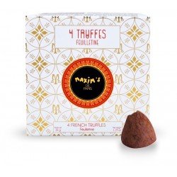 Truffles with Sprinkles of Crispy Crêpes, 4 pces-Chocolate-Maxim's shop