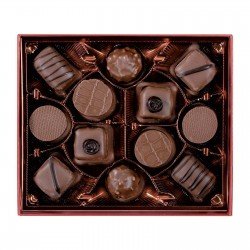 Chocolates Connoisseurs - Milk Chocolate Assortment, 12 pces-Chocolate-Maxim's shop