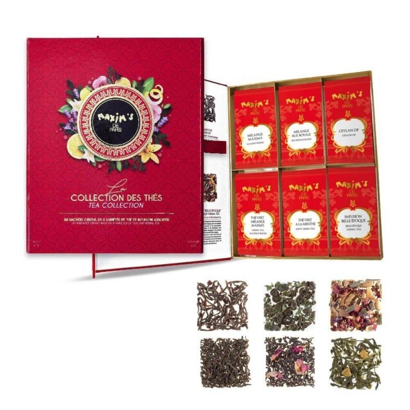 Gift Box - 30 Assorted Tea Bags-Jams & Teas-Maxim's shop