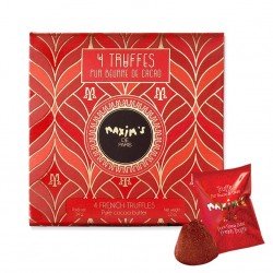 Mini Box Chocolate Truffles, 4 pces-Chocolate-Maxim's shop