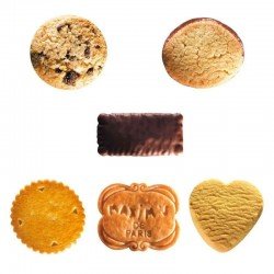 Collection of Fine Assorted Biscuits, 32 pces-Cookies-Maxim's shop