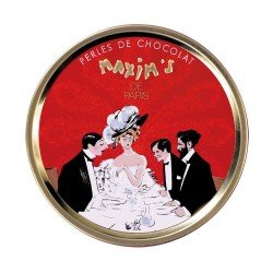 Milk Chocolate Pearls in Round tin, 1.7oz-Chocolate-Maxim's shop