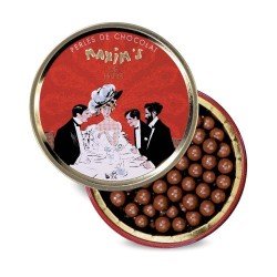 Milk Chocolate Pearls in Round tin, 1.7oz-Chocolate-Maxim's shop